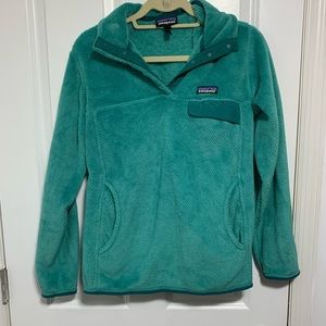 Patagonia Retool SnapT Fleece Pullover in Teal